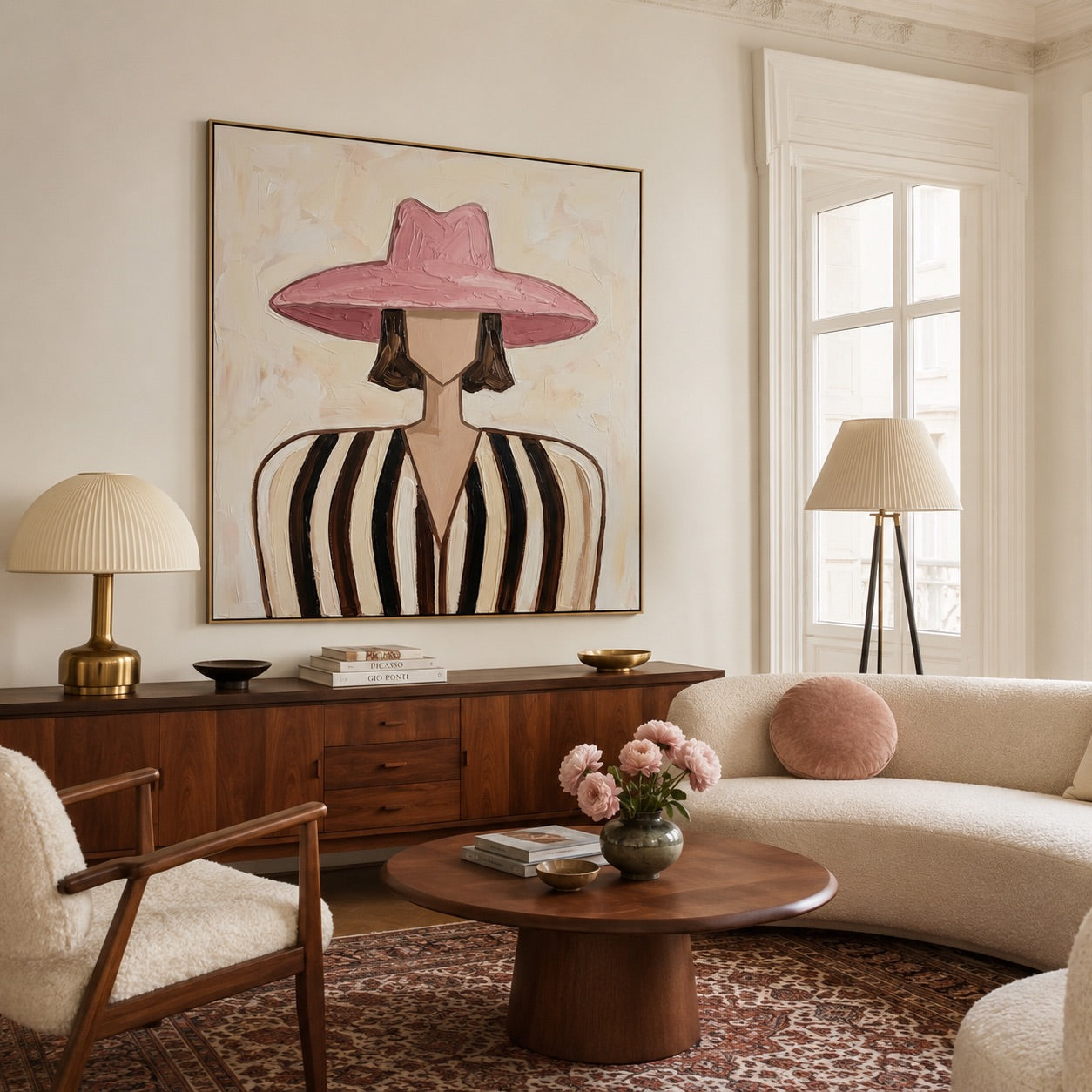 Pink Hat Muse Modern Boho