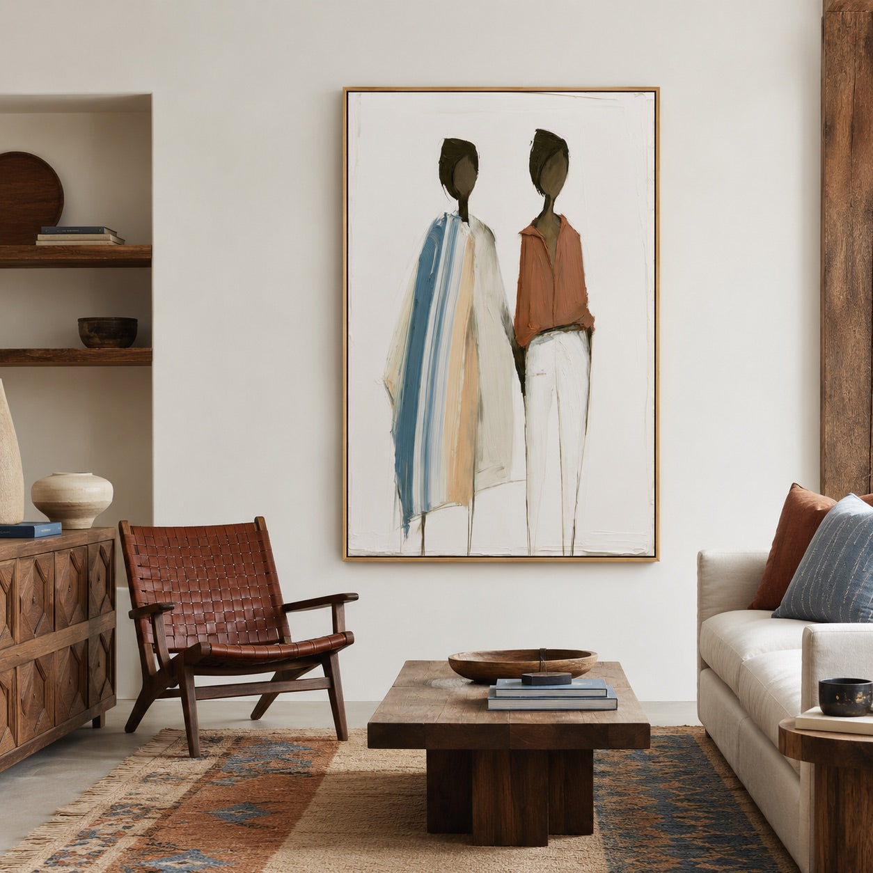 Kindred Souls Minimalist Art