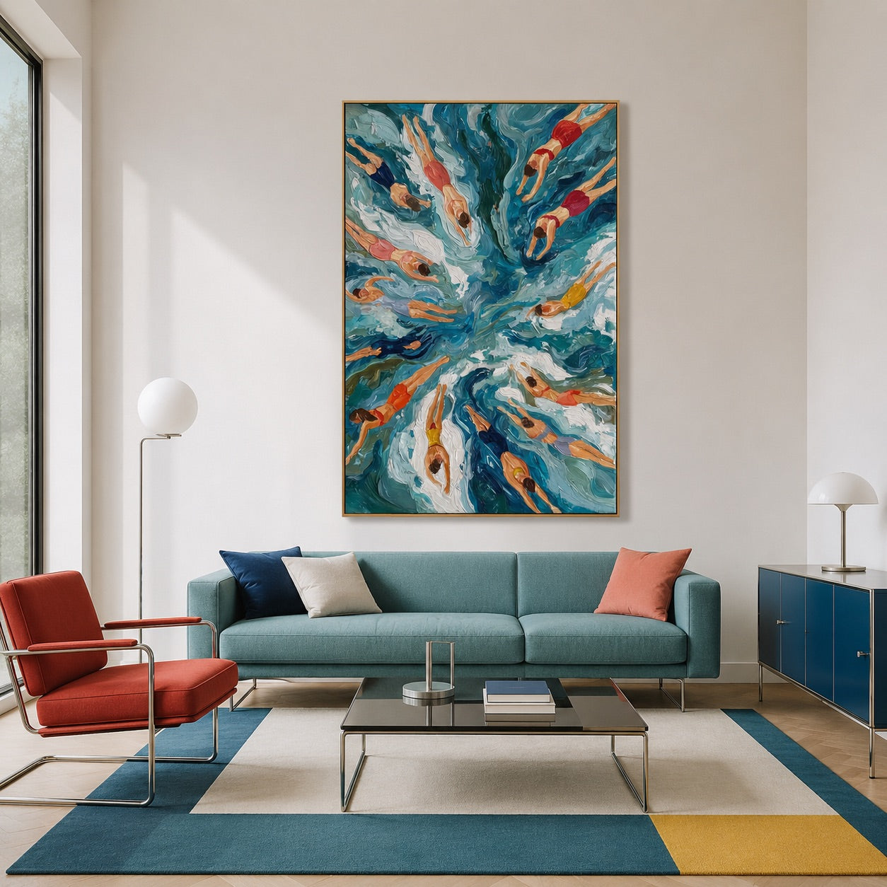 Ocean Rhythm Wabi-Sabi Art