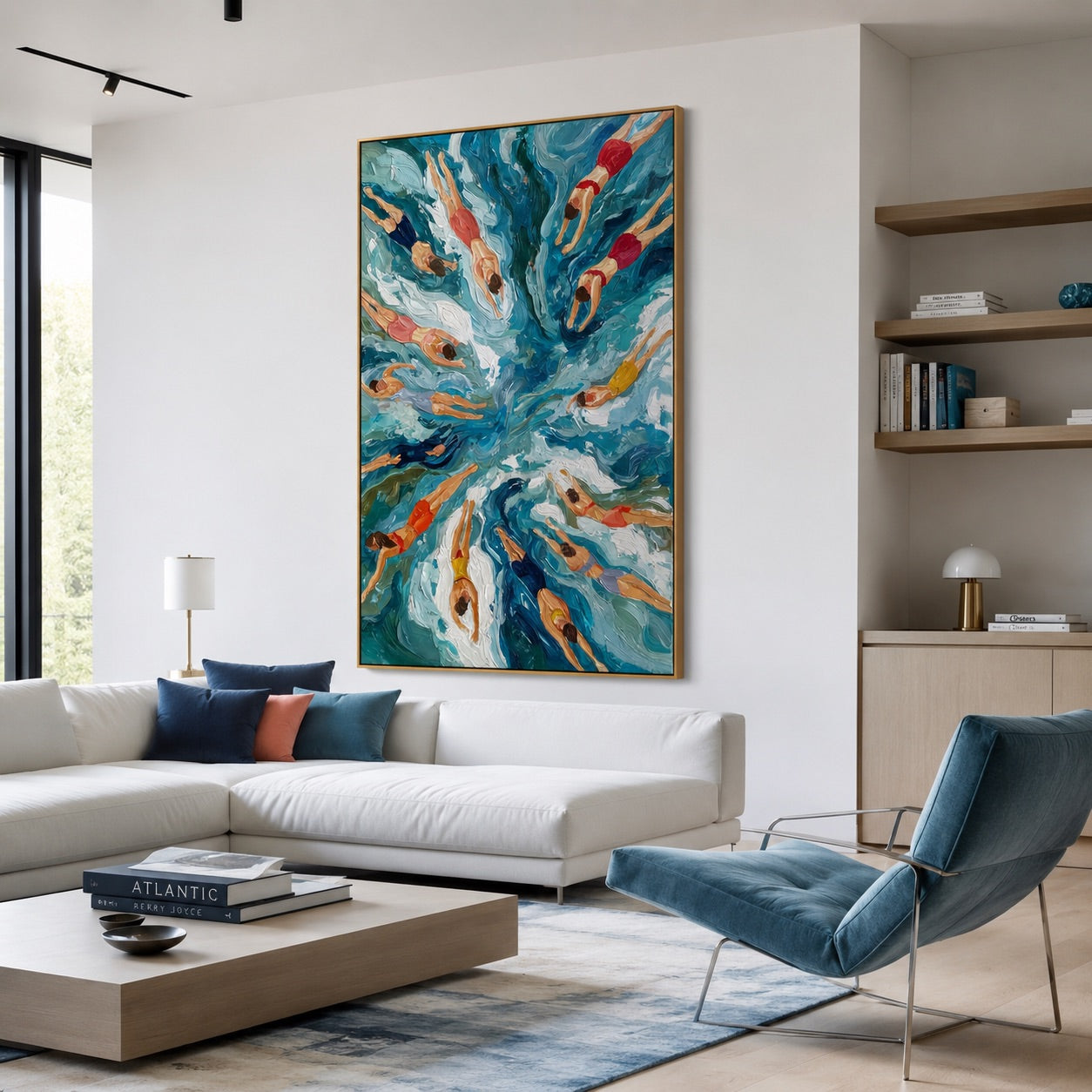 Ocean Rhythm Wabi-Sabi Art