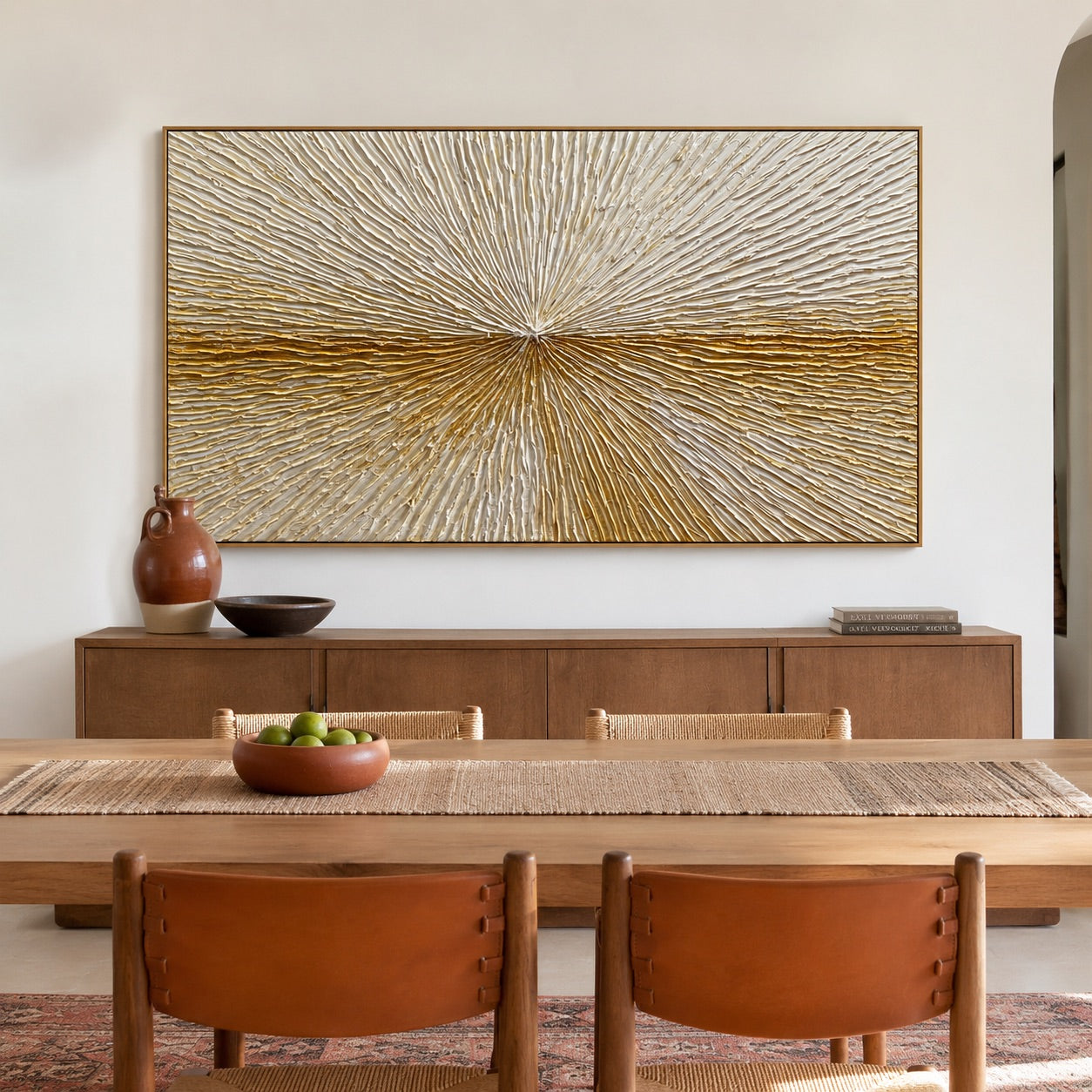 Radiant Texture Wabi-Sabi Art