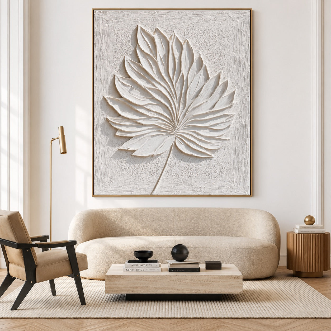 Whispering Leaf Wabi-Sabi Art