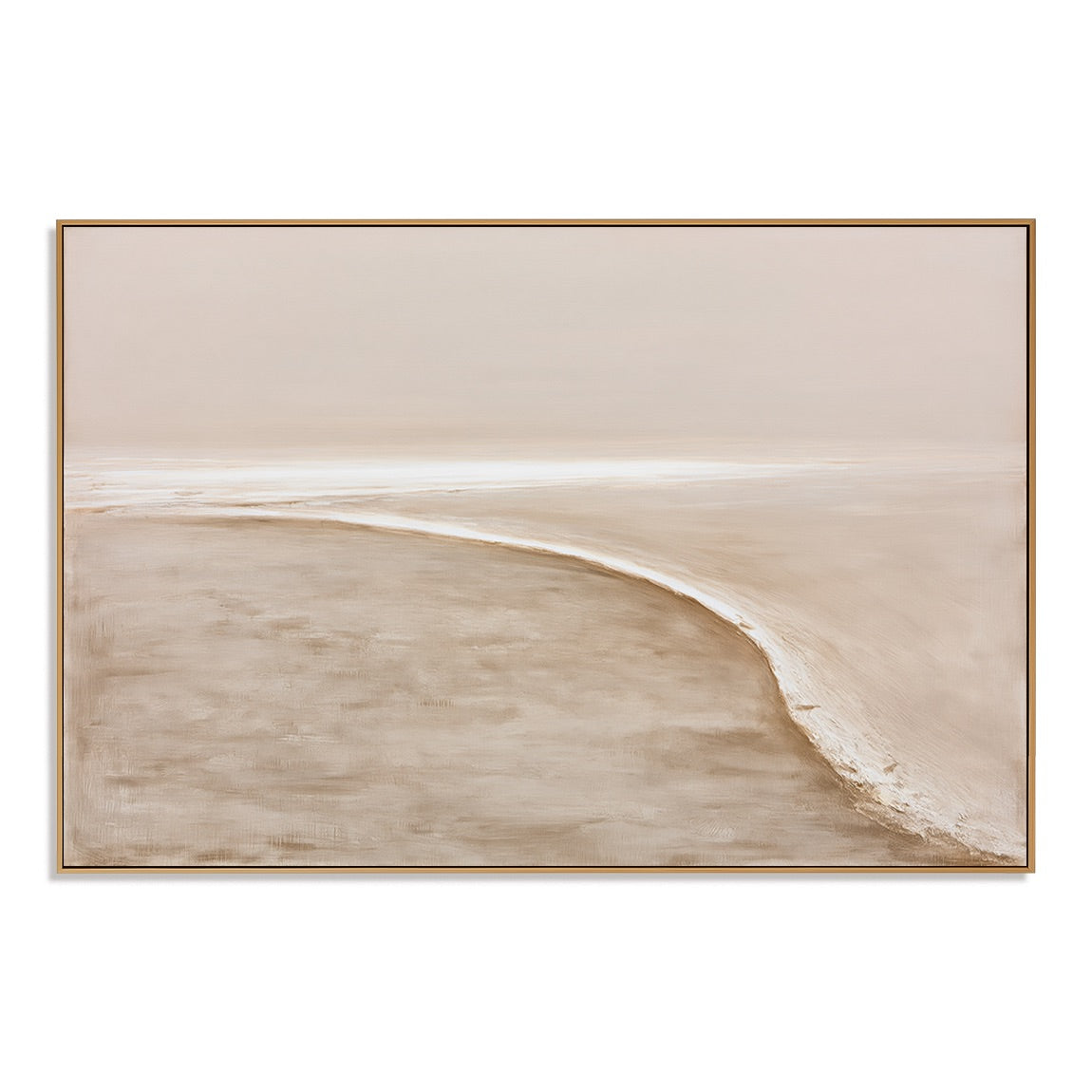 Quiet Shore Wabi-Sabi Art