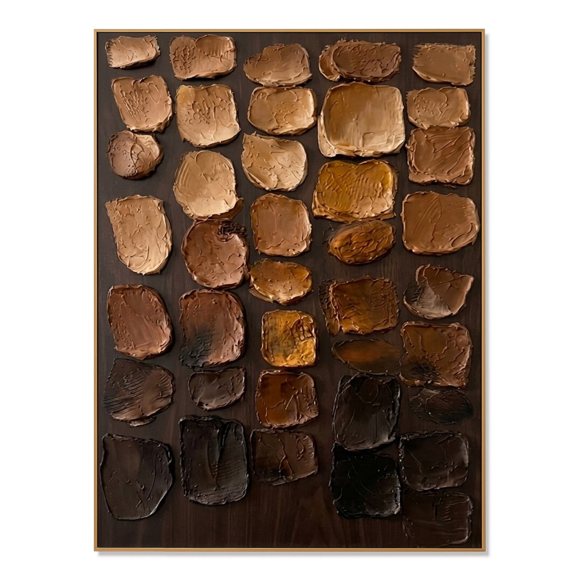 Earth Mosaic Wabi-Sabi Art