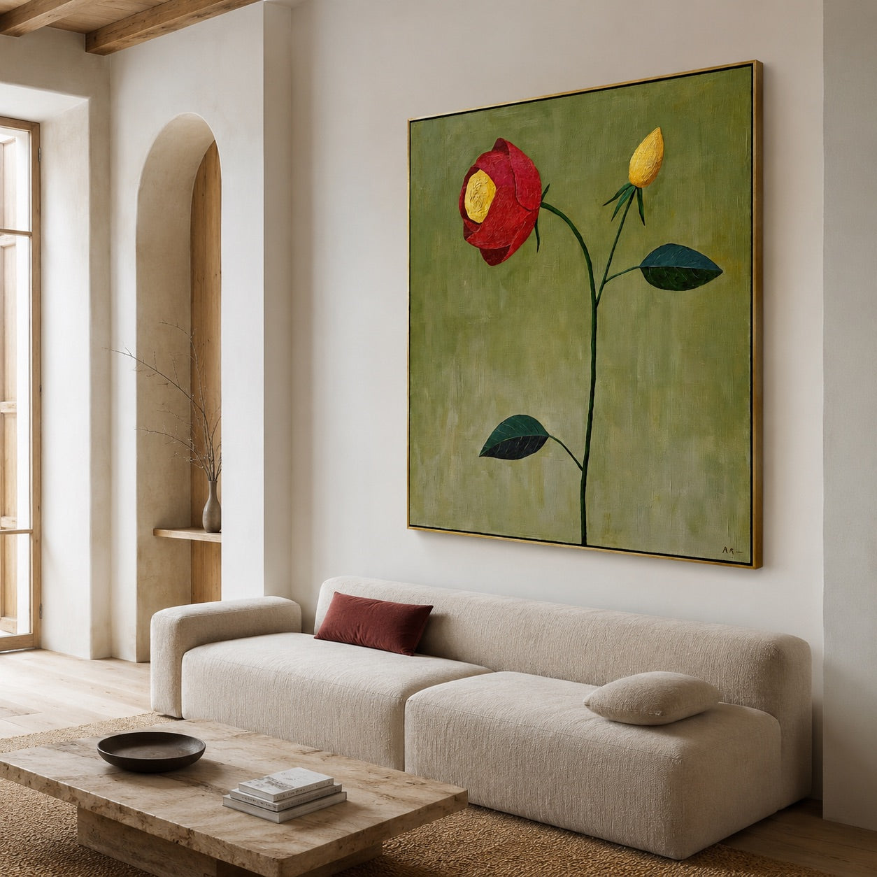 Bloom & Becoming Minimalist Art