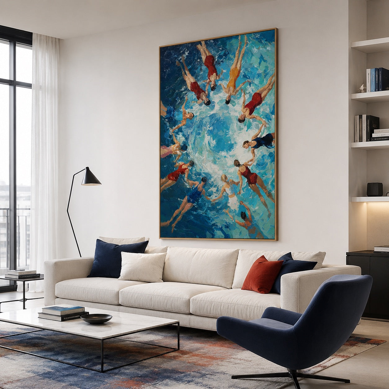 Ocean Circle Wabi-Sabi Art