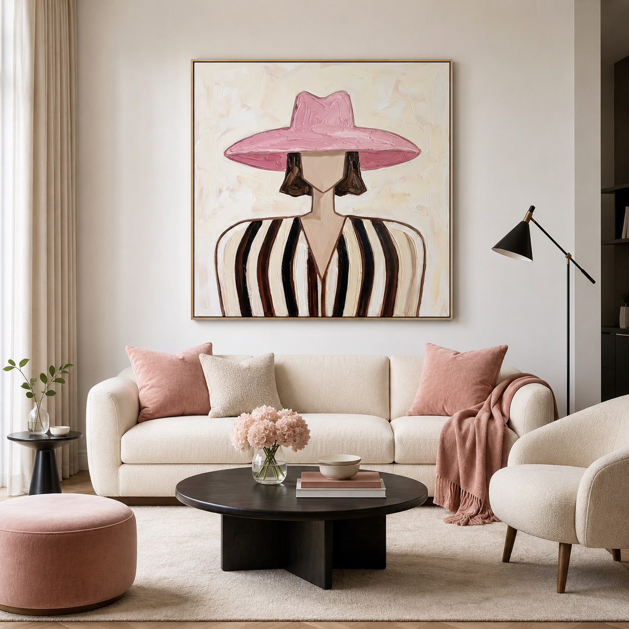 Pink Hat Muse Modern Boho
