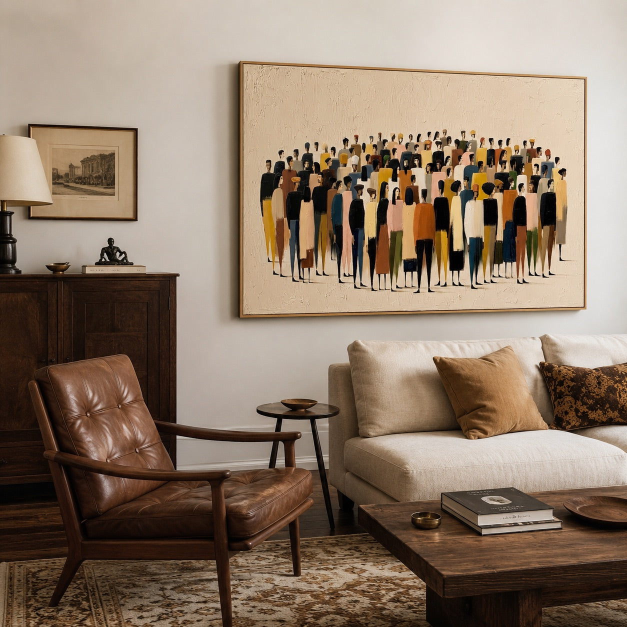 Collective Voices Minimalist Art