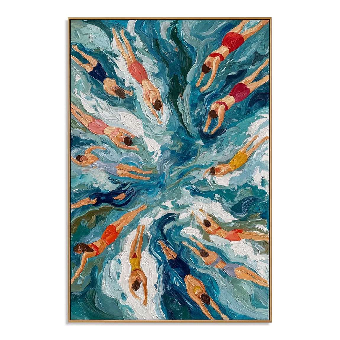Ocean Rhythm Wabi-Sabi Art