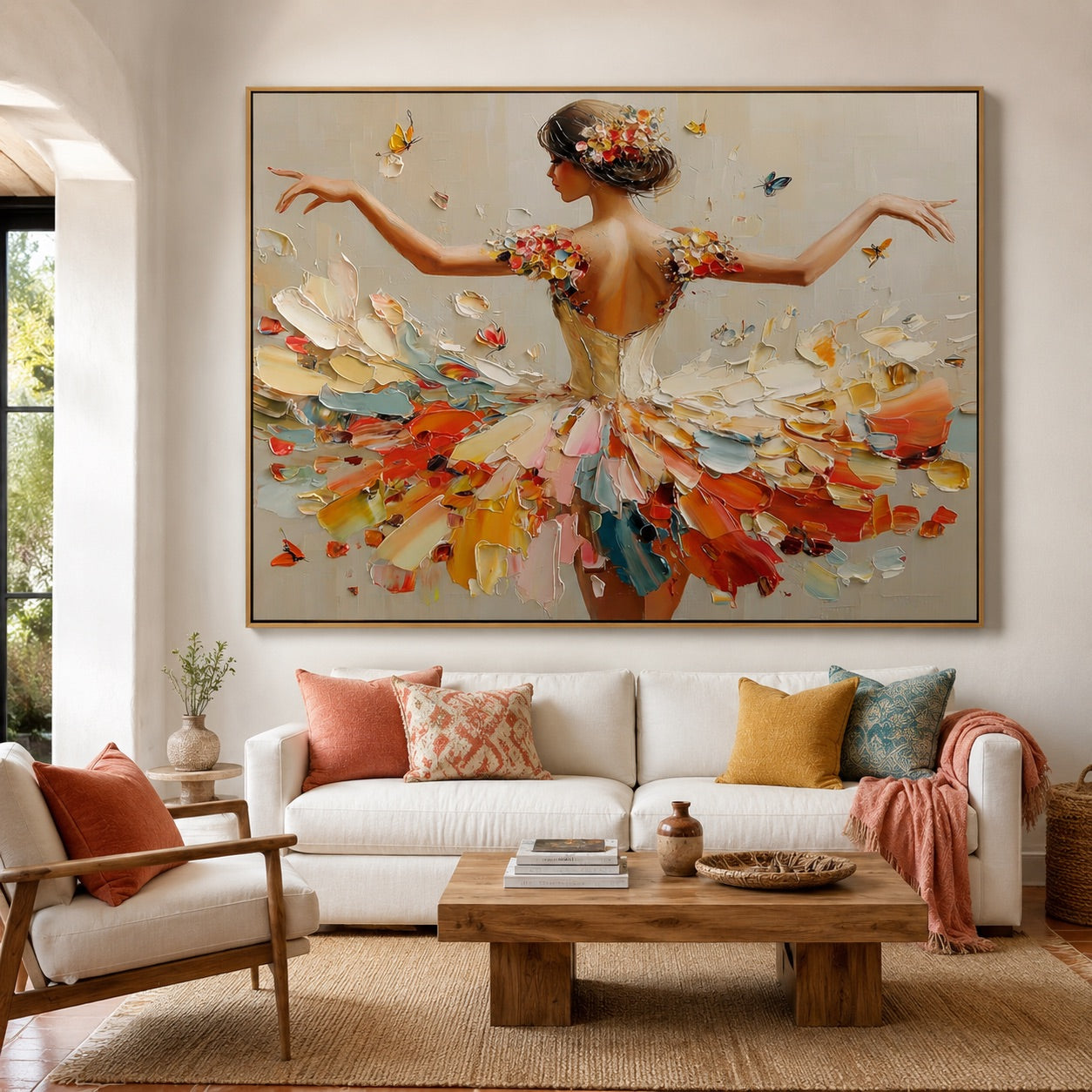 Butterfly Waltz Wabi-Sabi Art