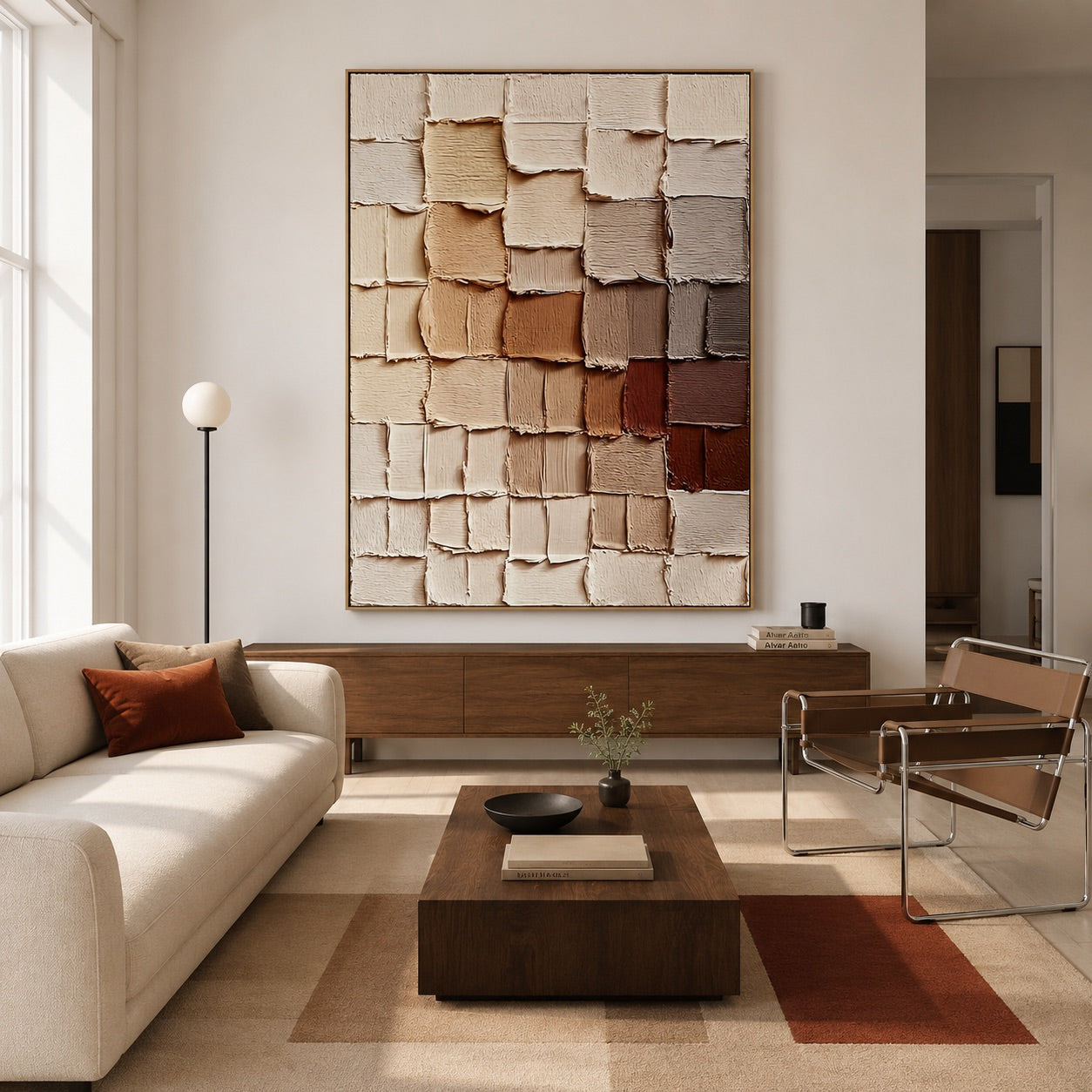 Soft Geometry Wabi-Sabi Art