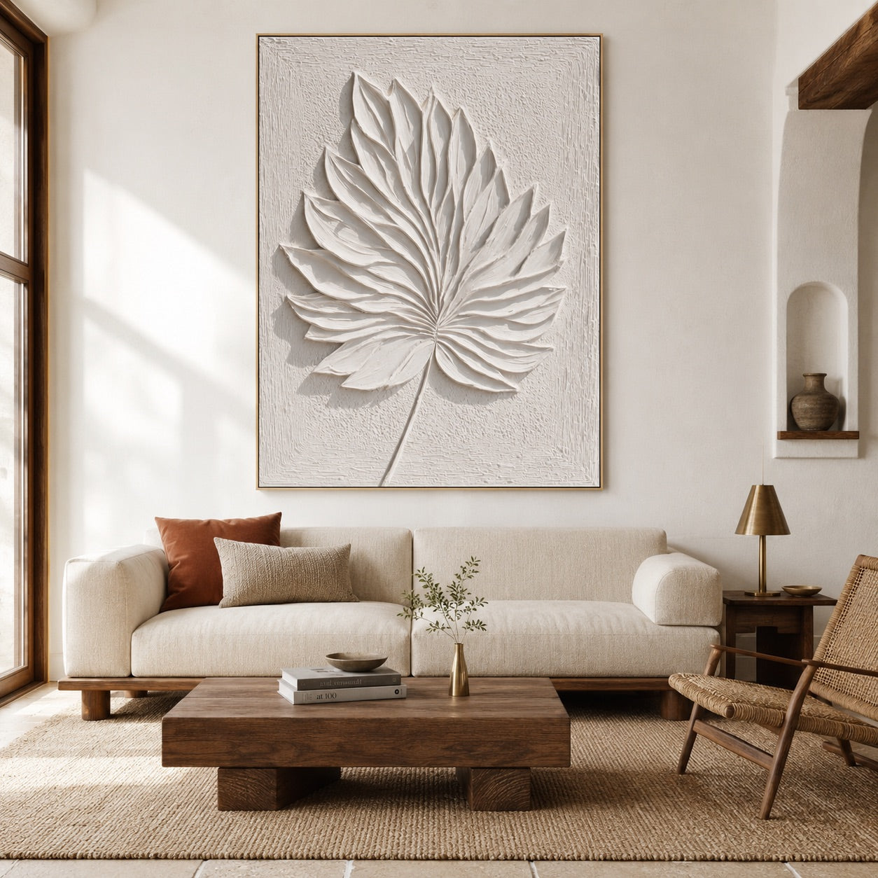 Whispering Leaf Wabi-Sabi Art