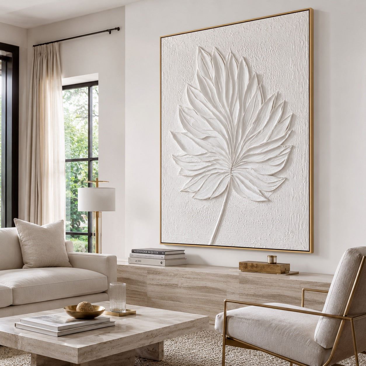 Whispering Leaf Wabi-Sabi Art
