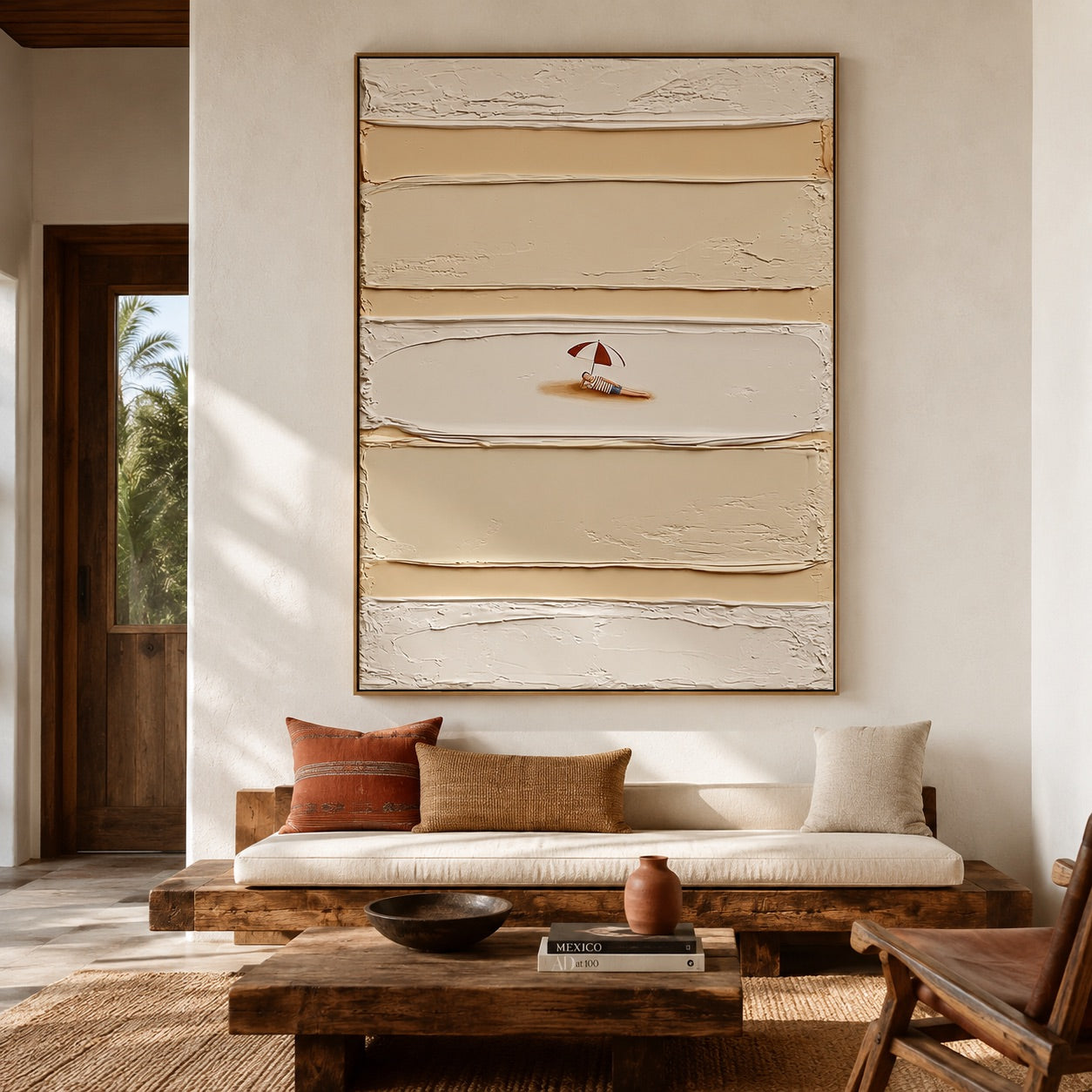 Silent Coast Wabi-Sabi Art