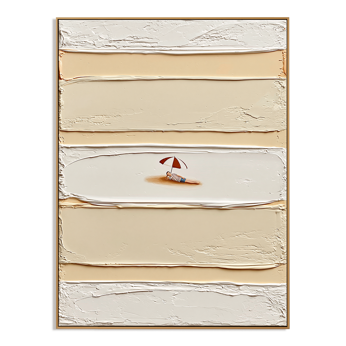 Silent Coast Wabi-Sabi Art