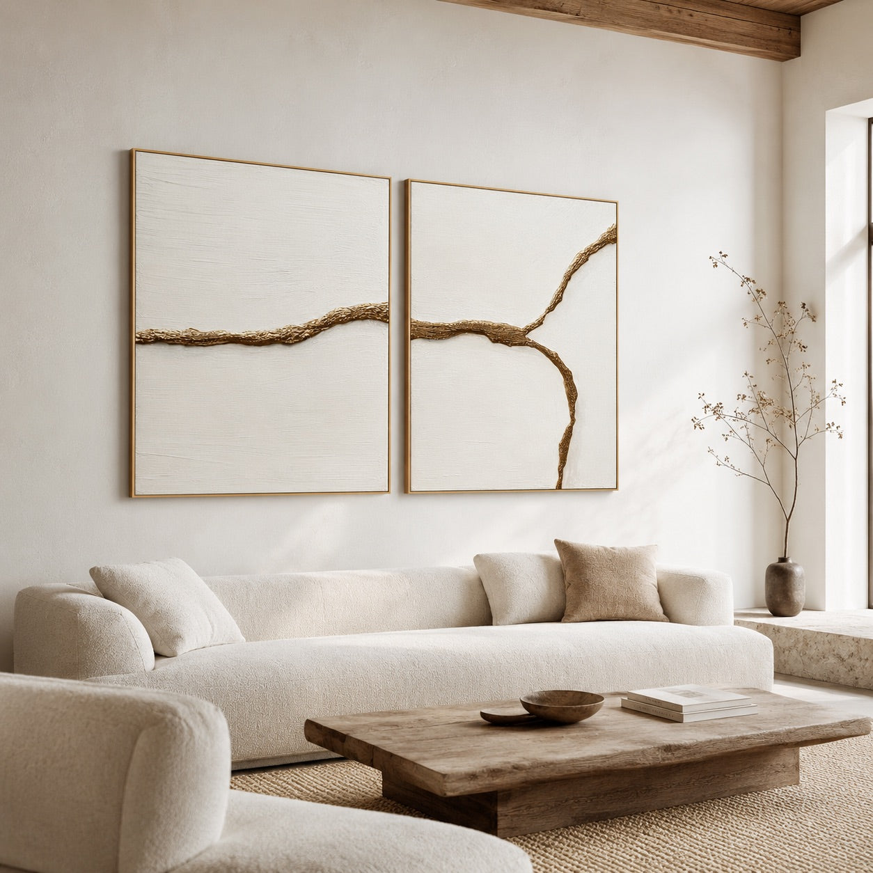 Golden Flow Wabi-Sabi