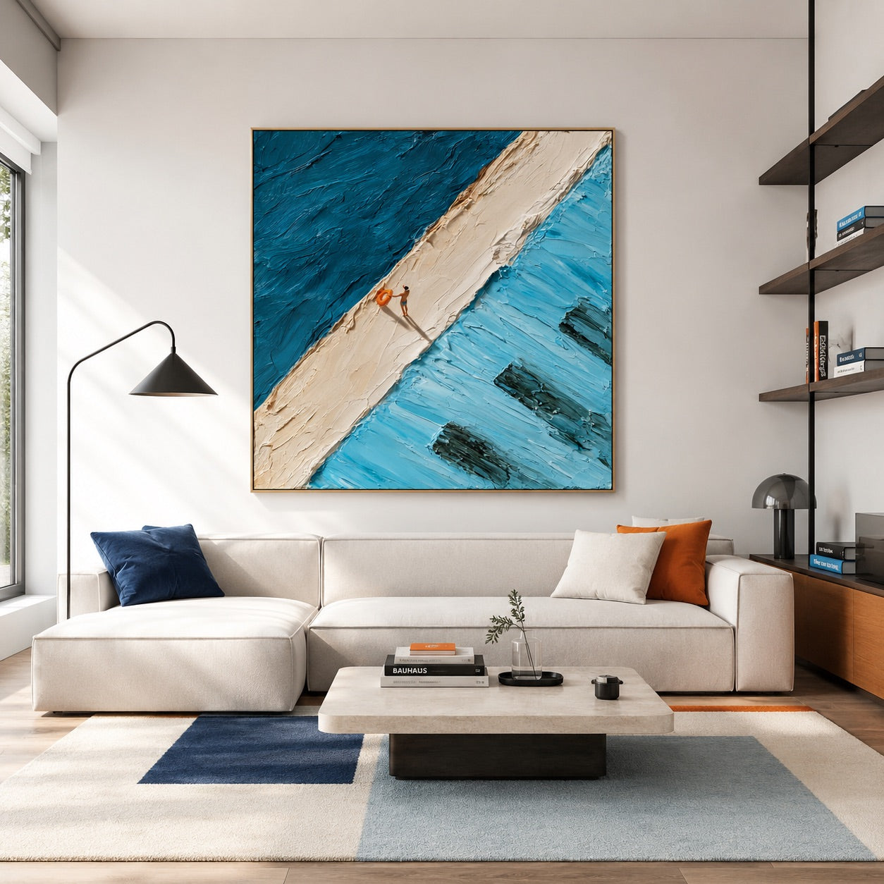 Coastal Escape Wabi-Sabi Art
