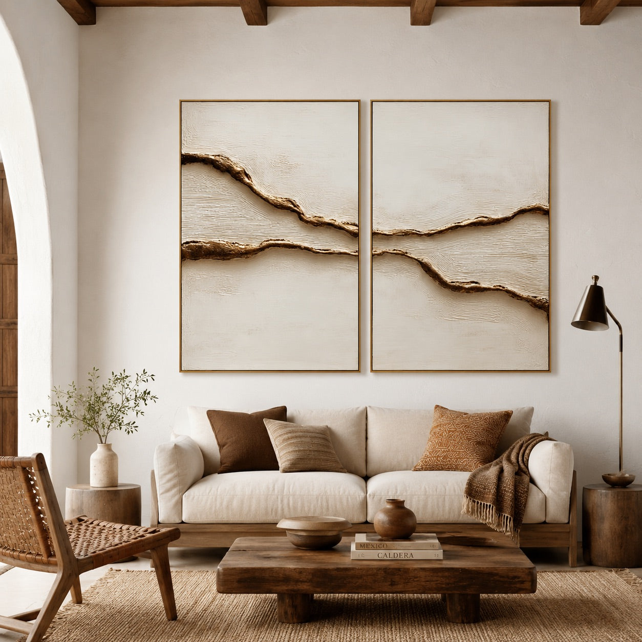 Golden Streams Wabi-Sabi