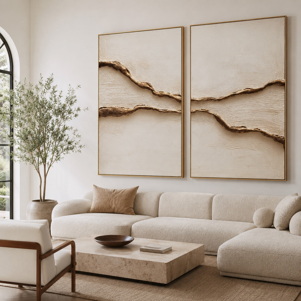 Golden Streams Wabi-Sabi