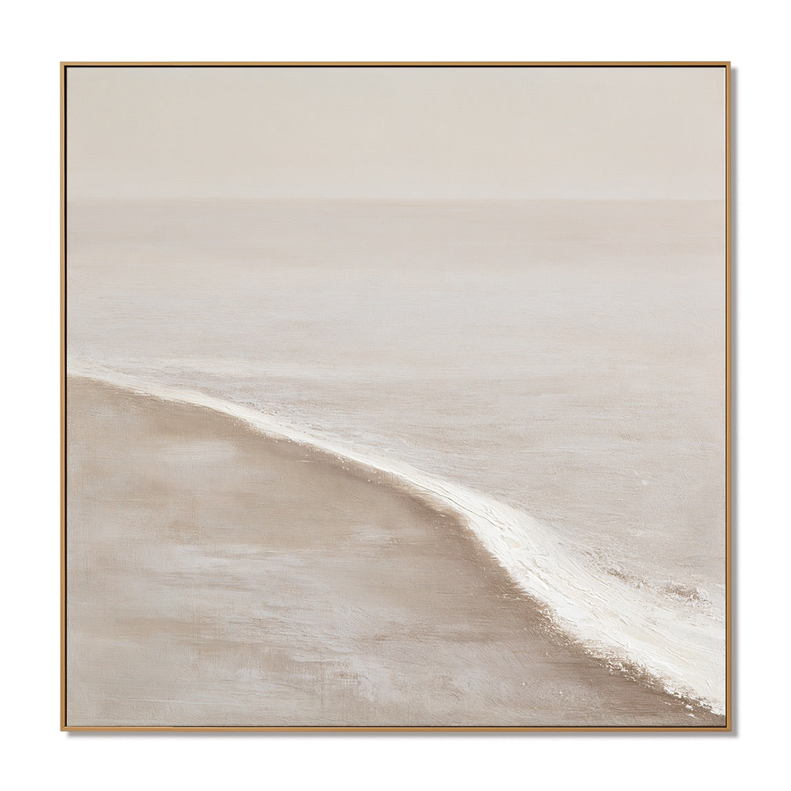 Soft Horizon Wabi-Sabi Art