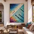 Coastal Path Serenity Wabi-Sabi Art