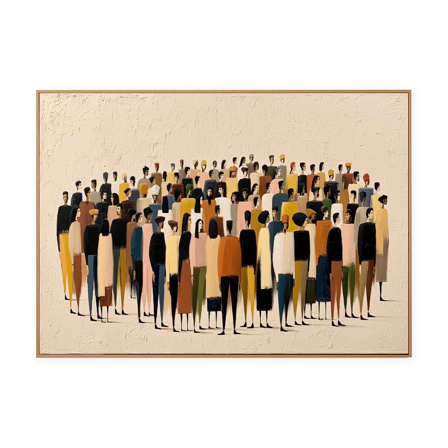 Collective Voices Minimalist Art