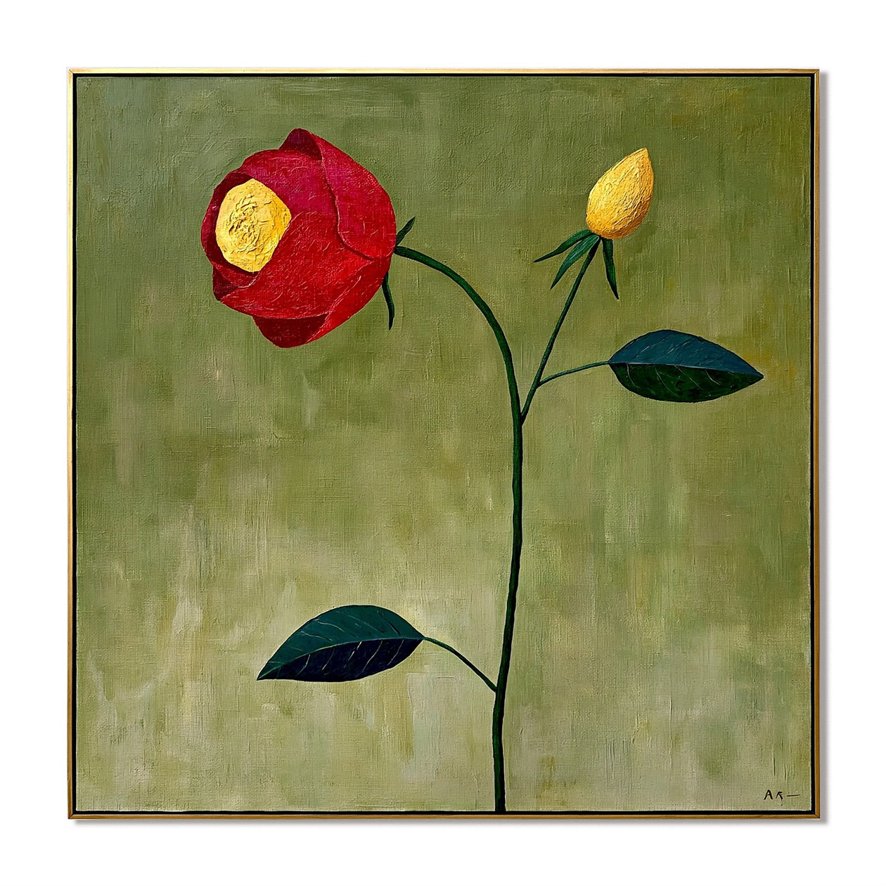 Bloom & Becoming Minimalist Art