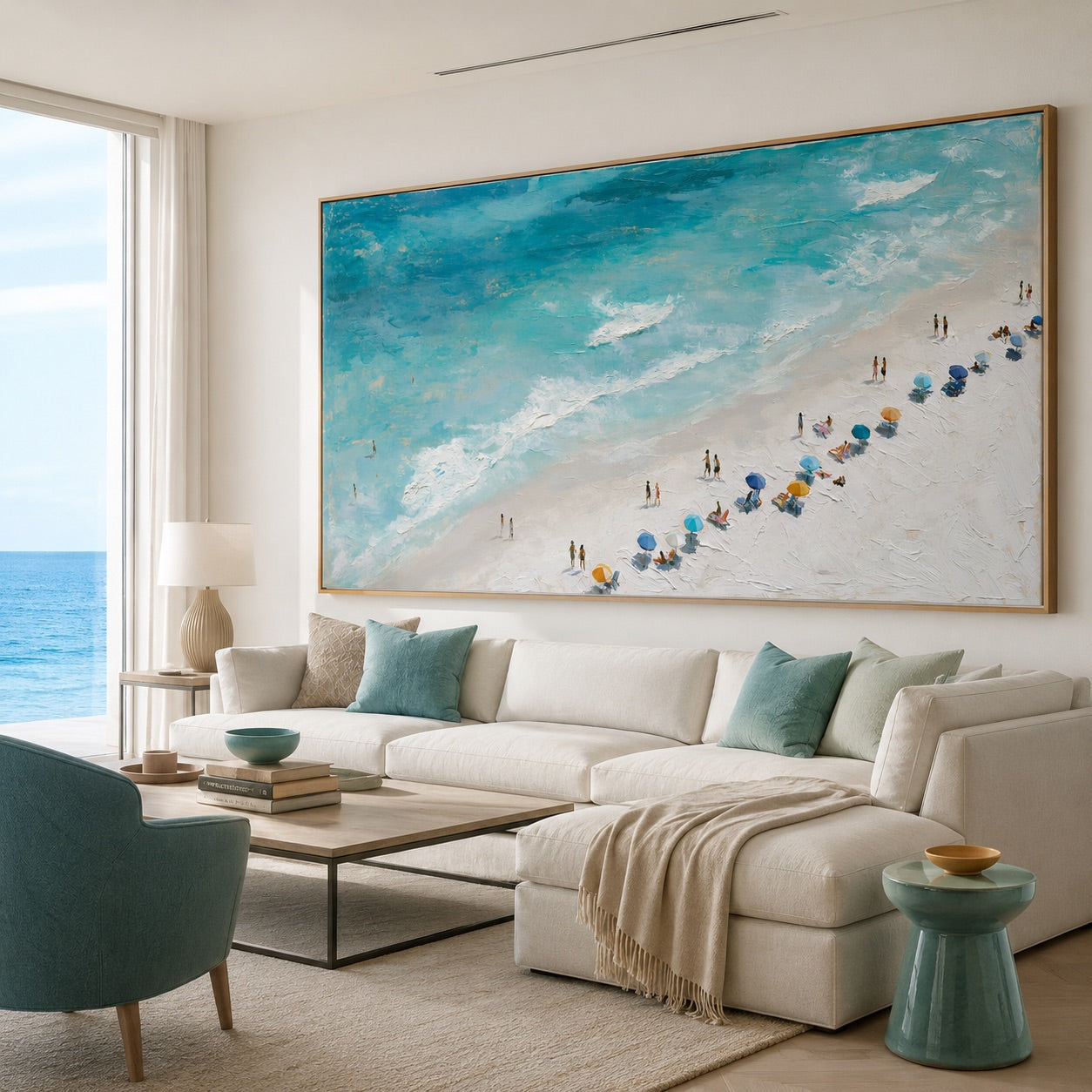 Beach Seascape Contemporary Painting
