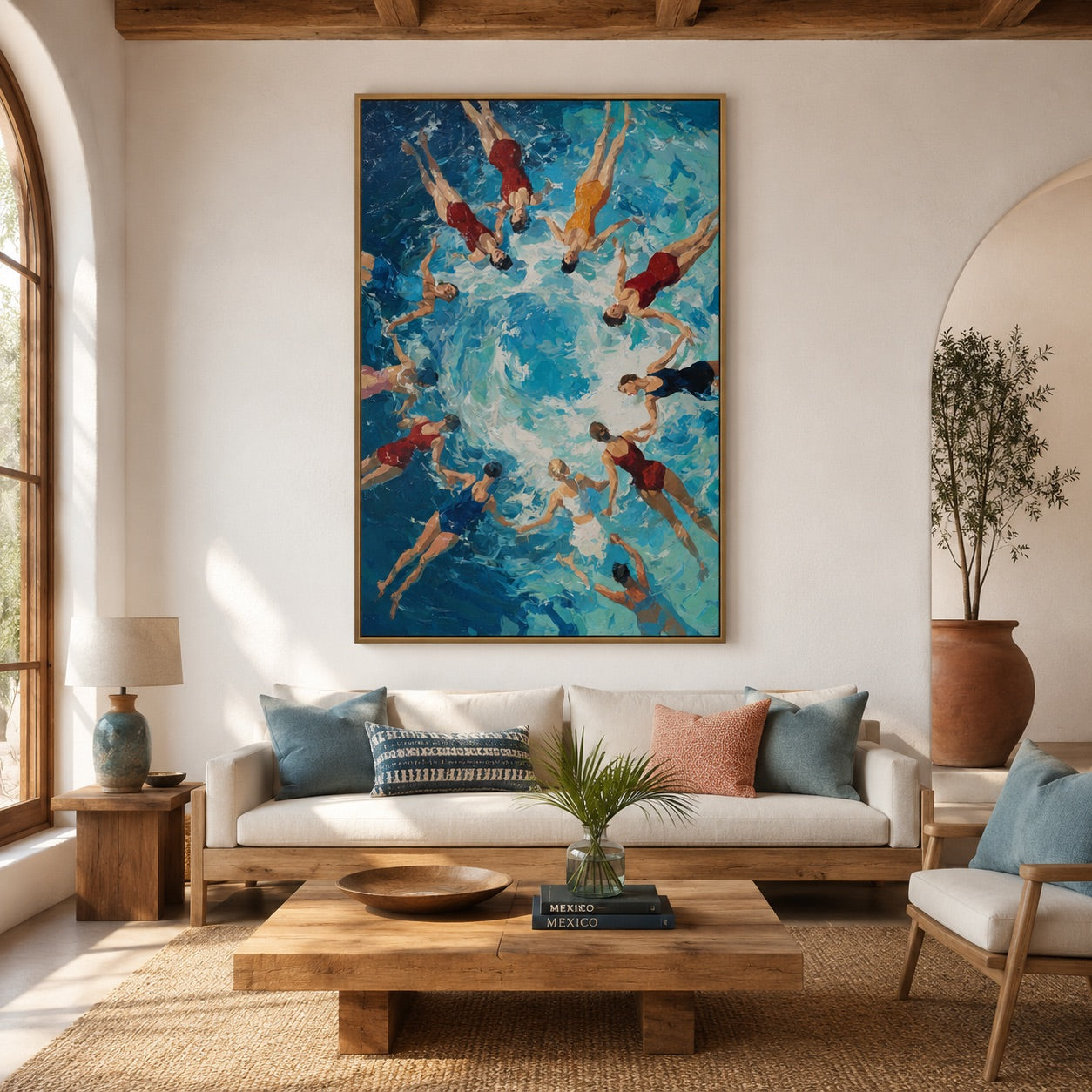 Ocean Circle Wabi-Sabi Art