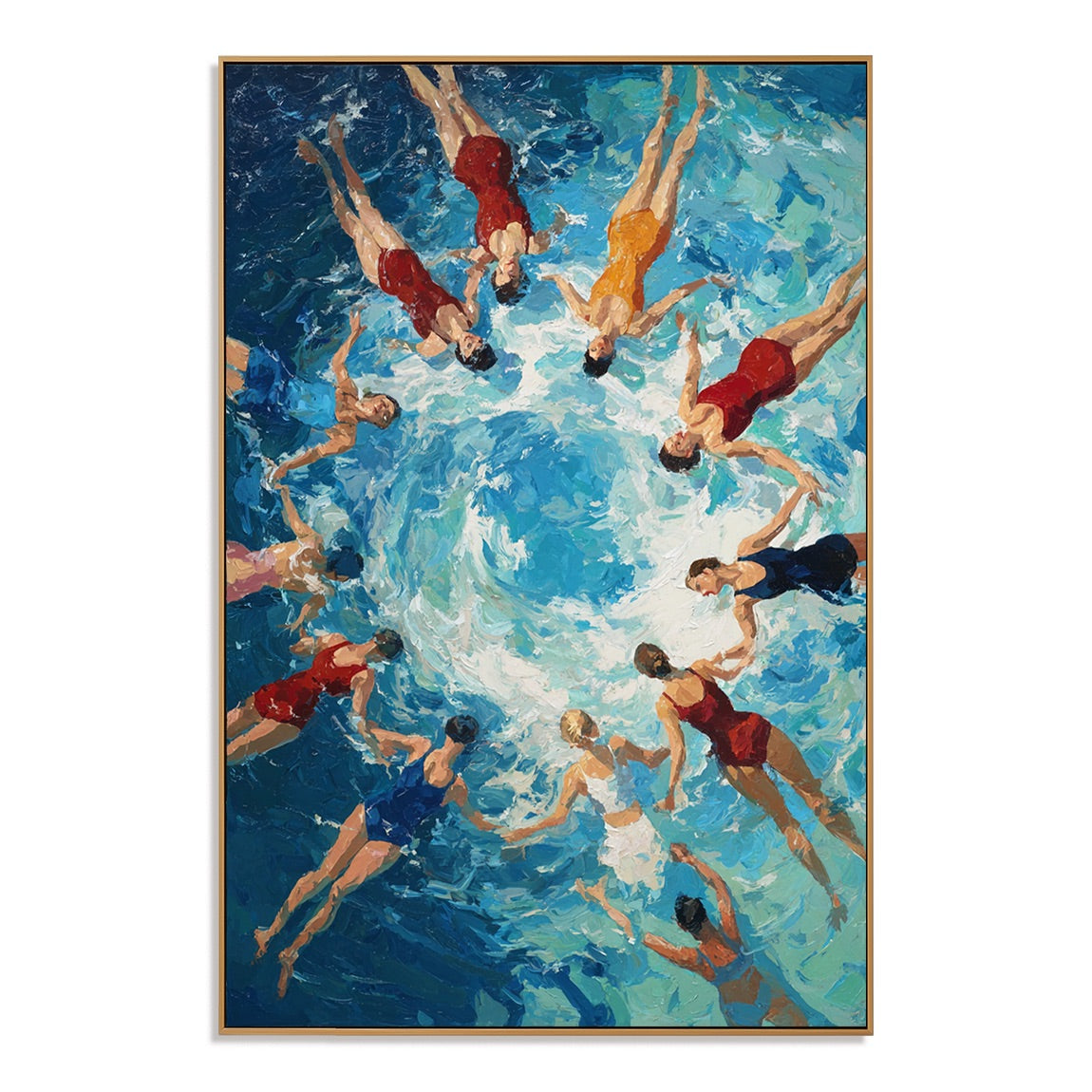 Ocean Circle Wabi-Sabi Art
