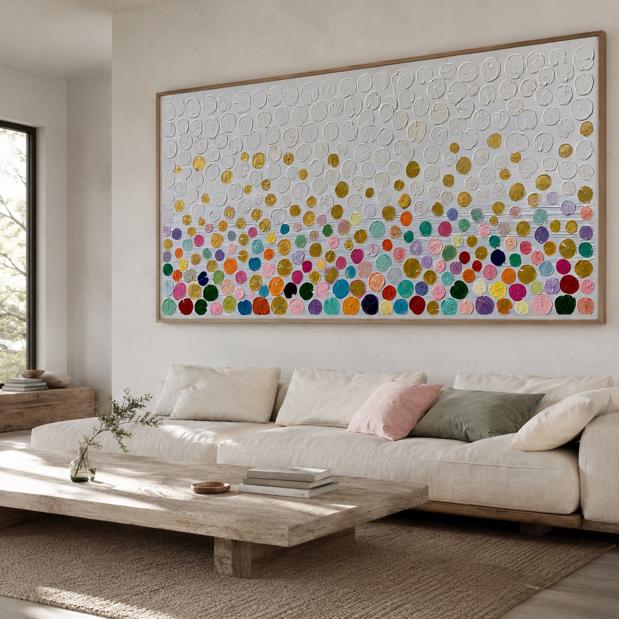 Color Rhythm Wabi-Sabi Art