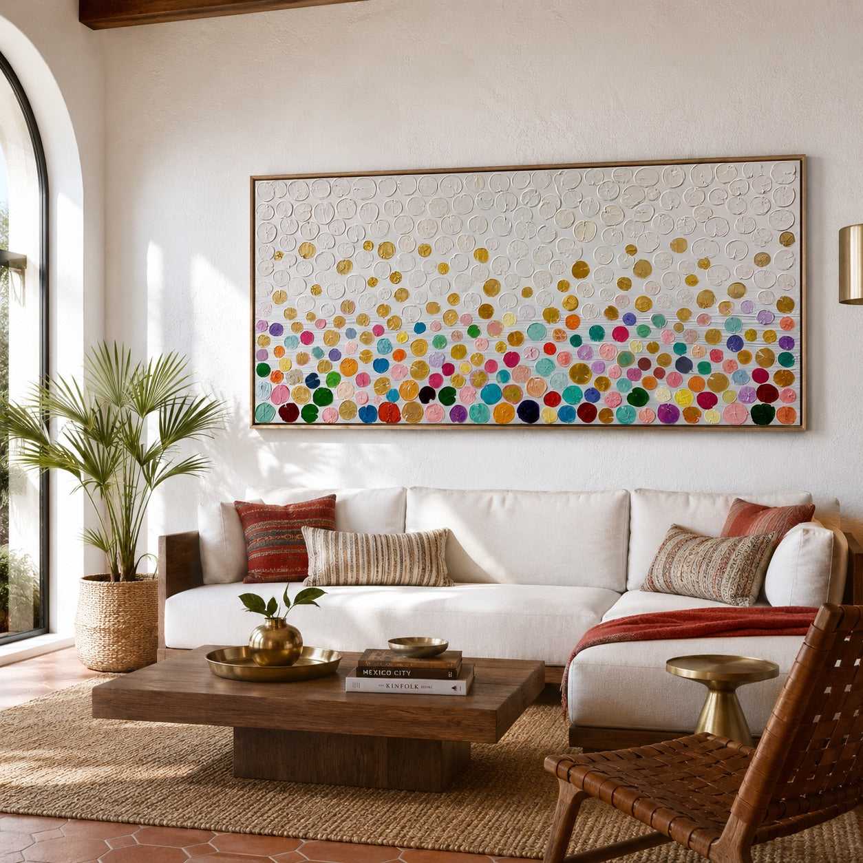 Color Rhythm Wabi-Sabi Art