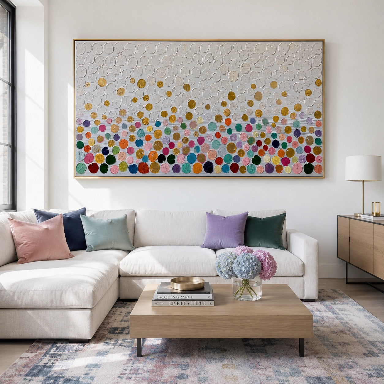 Color Rhythm Wabi-Sabi Art