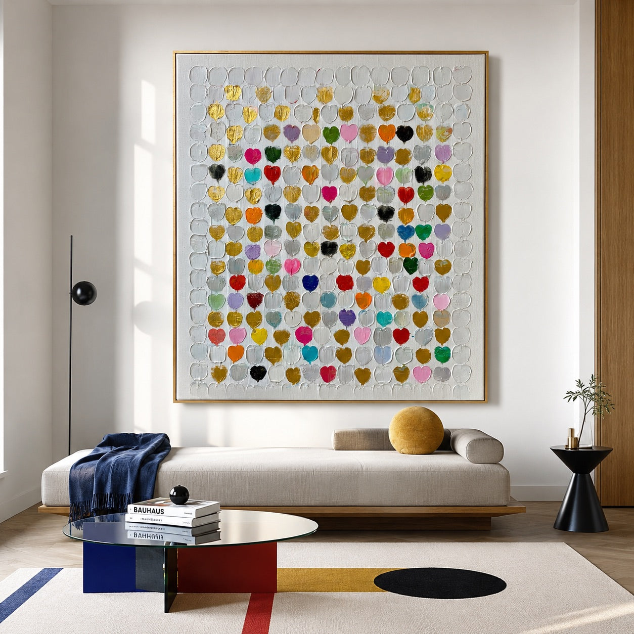 Rhythm of Circles Wabi-Sabi Art