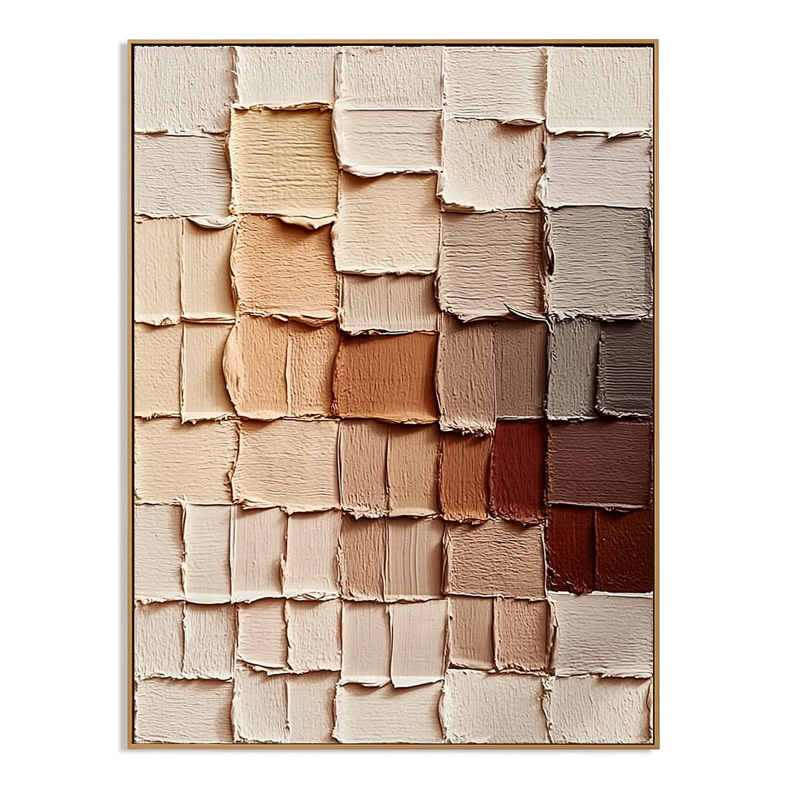 Soft Geometry Wabi-Sabi Art