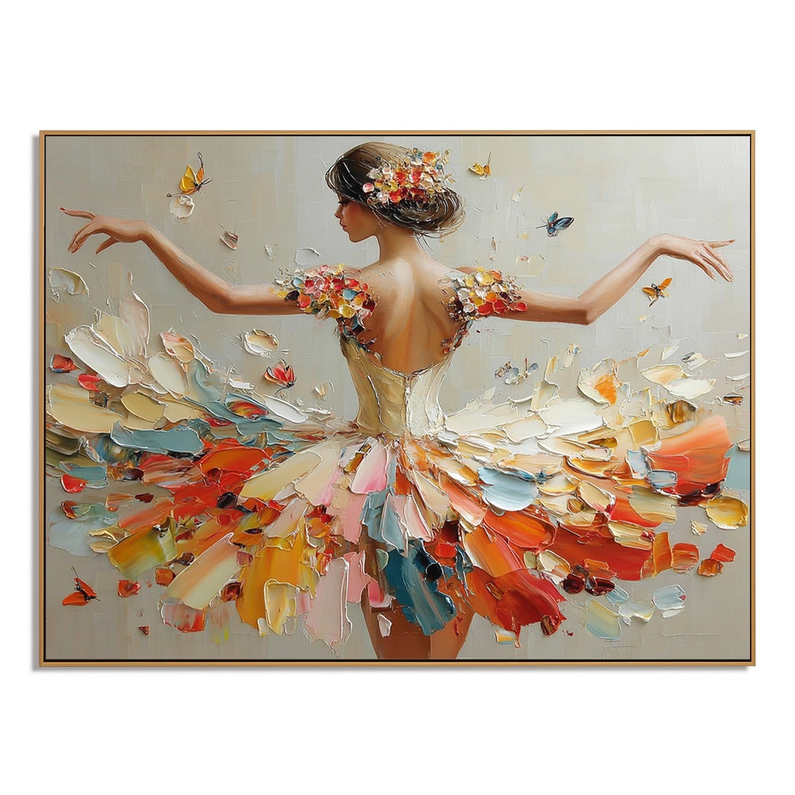Butterfly Waltz Wabi-Sabi Art