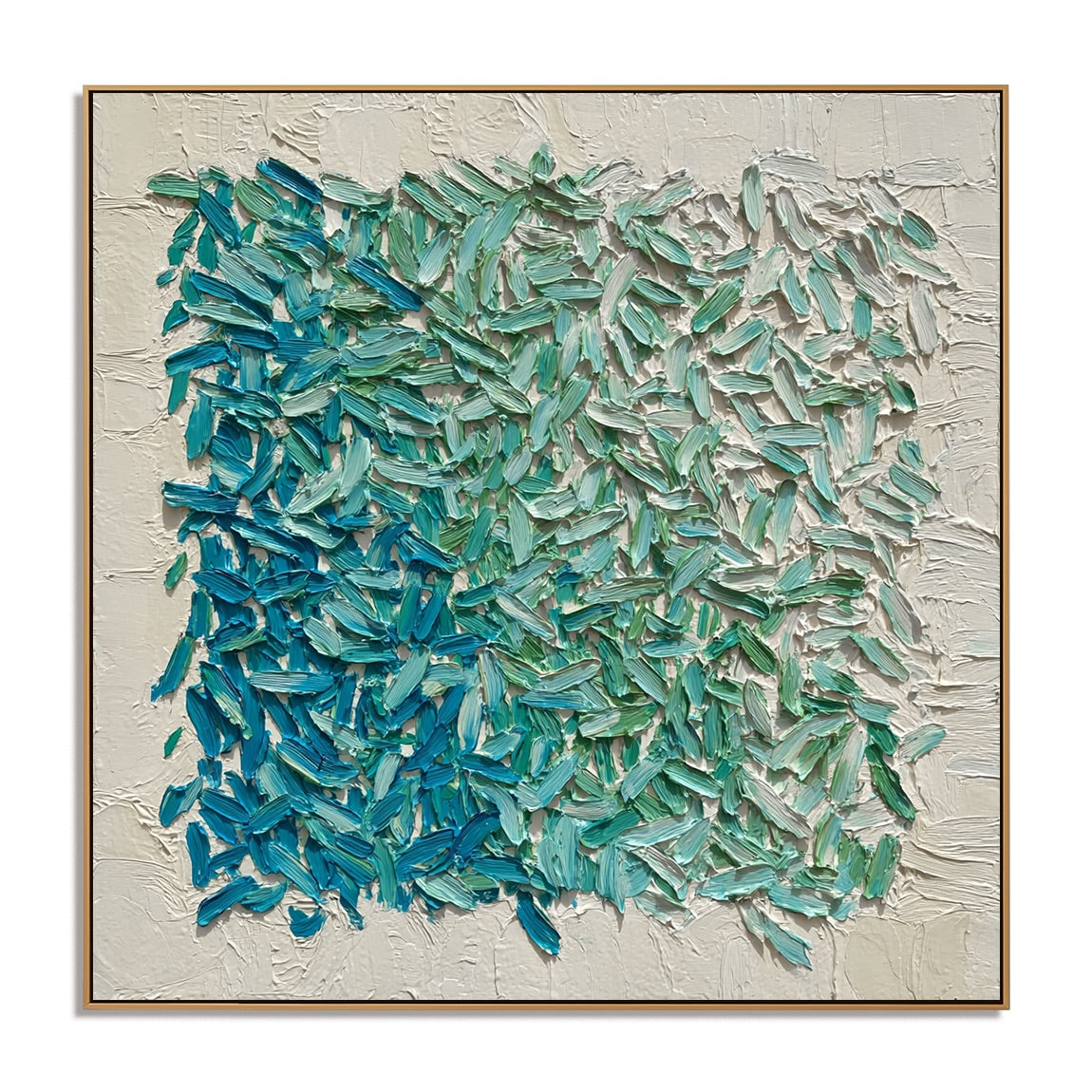 Ocean Inspired Abstract Wabi-Sabi Art